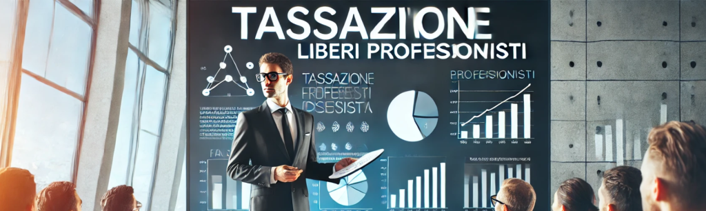 Spiegazione della tassazione per liberi professionisti con Partita IVA, dettagli sul regime forfettario e IRPEF, deduzione dei costi, calcolo delle imposte per cassa e scaglioni fiscali, con esempi pratici